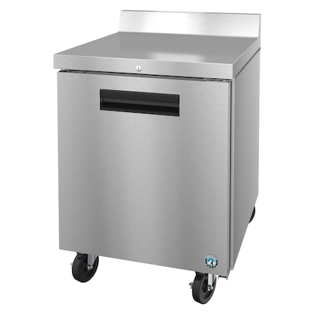 Hoshizaki Freezer, Single Section Worktop, Stainless Door with Lock WF27B-01